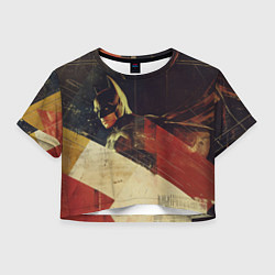 Женский топ Бэтмен ретро стиль