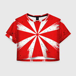 Женский топ Красная мишень