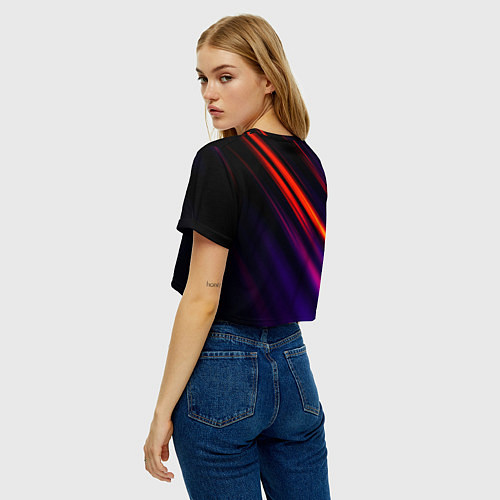 Женский топ Multicolored / 3D-принт – фото 4