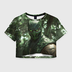Женский топ Рептилия в джунглях