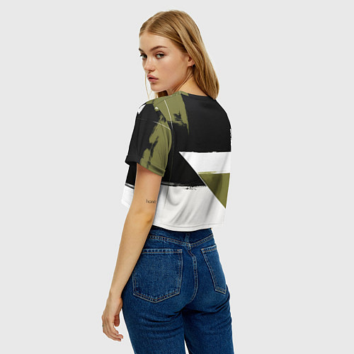 Женский топ Русское самбо / 3D-принт – фото 4