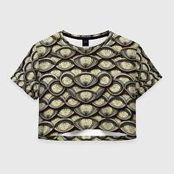 Женский топ Объемный египетский паттерн