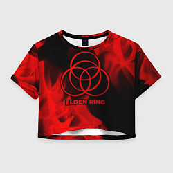 Женский топ Elden Ring - red gradient