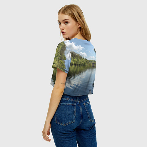 Женский топ Сплав по Красивой Мече / 3D-принт – фото 4