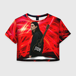 Женский топ Bones и гитара