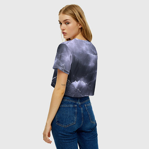 Женский топ Bones череп / 3D-принт – фото 4