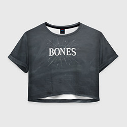 Женский топ Bones разбитое стекло