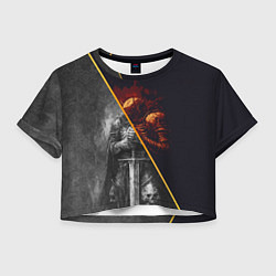 Женский топ Темный рыцарь в унынье