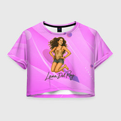 Женский топ Lana Del Rey прыгает