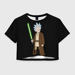 Женский топ Рик - светлая сторона силы