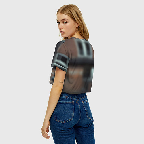 Женский топ Голубь шпион с ретро фотокамерой / 3D-принт – фото 4