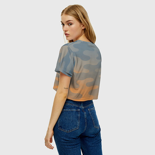 Женский топ ВДВ Крылатая пехота / 3D-принт – фото 4