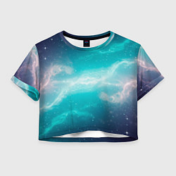 Женский топ Галактическое сияние небес