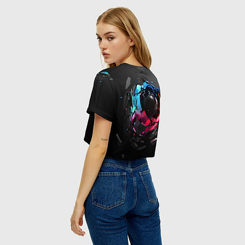 Женский топ Abstract graphics / 3D-принт – фото 4