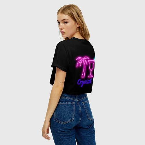 Женский топ Crystal nightwear / 3D-принт – фото 4