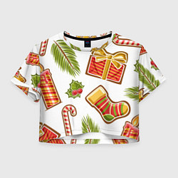 Женский топ Рождественский вайб