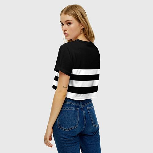 Женский топ Juventus линии / 3D-принт – фото 4