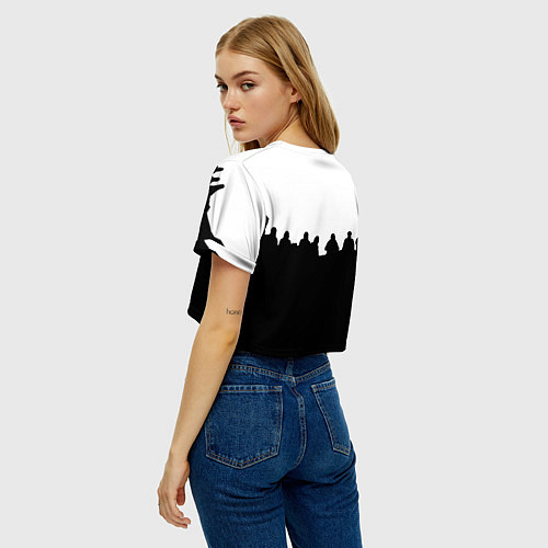 Женский топ Ювентус команды / 3D-принт – фото 4