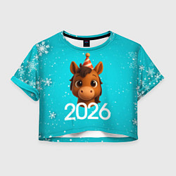 Женский топ Голова лошадки