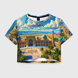 Женский топ Регистан: величие Самарканда