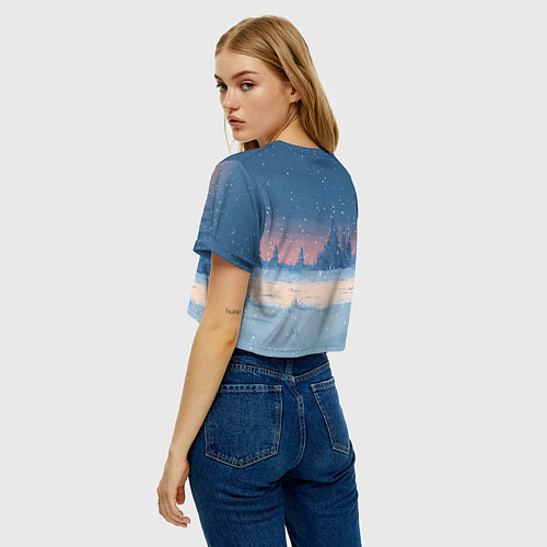 Женский топ Строгай лошадь / 3D-принт – фото 4