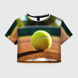 Женский топ Теннисный мяч на закате