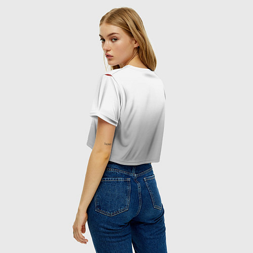 Женский топ Ярость самурая / 3D-принт – фото 4