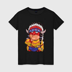 Женская футболка Забавные Индейцы 11