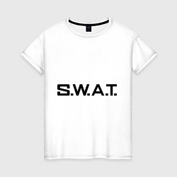 Женская футболка S.W.A.T