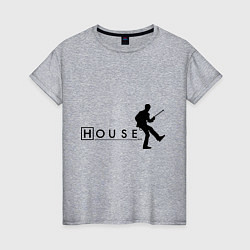 Женская футболка House MD