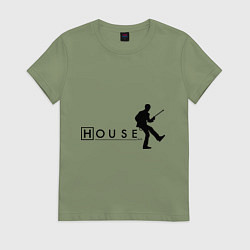 Женская футболка House MD