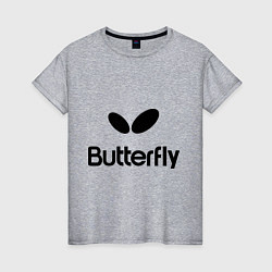 Женская футболка Butterfly Logo