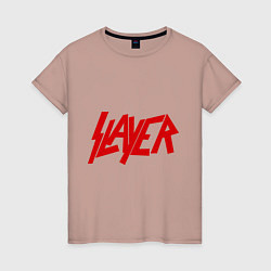 Женская футболка Slayer