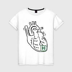 Женская футболка Сердце Хауса