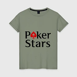 Женская футболка Poker Stars