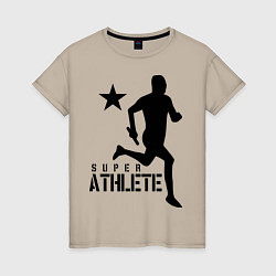 Женская футболка Лёгкая атлетика