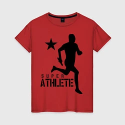 Женская футболка Лёгкая атлетика