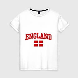 Женская футболка England Football