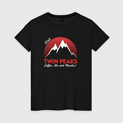 Женская футболка Twin Peaks: Pie & Murder