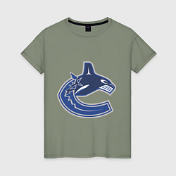 Женская футболка Vancouver Canucks