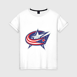 Женская футболка Columbus Blue Jackets