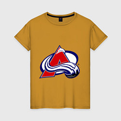 Женская футболка Colorado Avelanche
