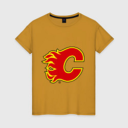 Женская футболка Calgary Flames