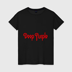 Женская футболка Deep Purple: Red Logo