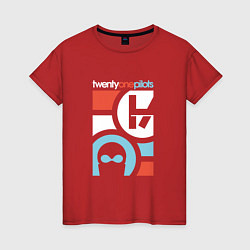 Женская футболка Twenty One Pilots