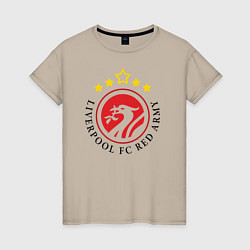 Женская футболка Liverpool FC Red Army