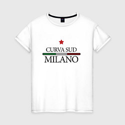 Женская футболка Curva Sud: Milano FC