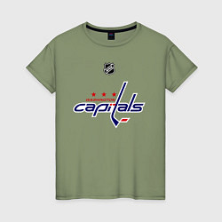 Женская футболка Washington Capitals: Ovechkin 8