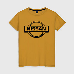 Женская футболка Nissan club