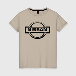 Женская футболка Nissan club